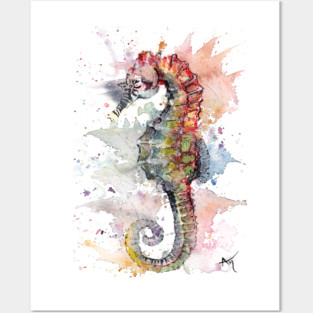 Seahorse Posters and Art