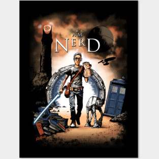 I Am Nerd Posters and Art