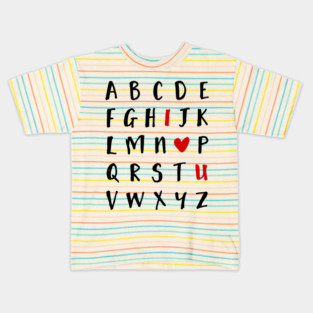 Alphabet Kids T-Shirt