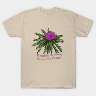Thistle flower T-Shirt