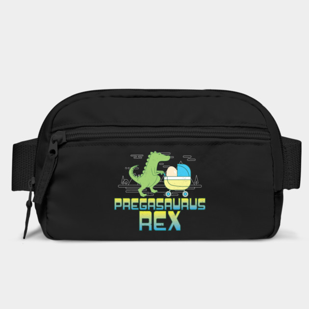 Pregasaurus Rex T-Shirt Preggo T-Rex Funny by belownormal