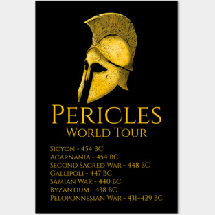 Ancient Greek History Pericles World Tour Classical Athens Posters and Art