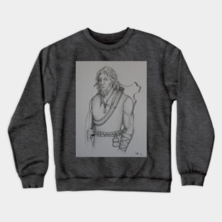Monadnock the Firbolg Stone Sorcerer from Intelligence Check Crewneck Sweatshirt