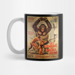 Lucha Poster Mug