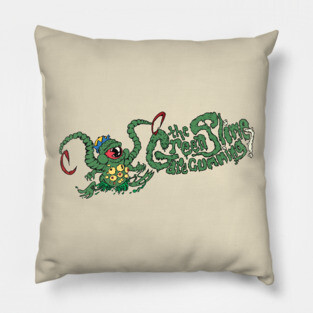 Green Slime are Coming Pillow