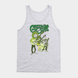 Green Slime Band Tank Top