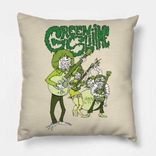 Green Slime Band Pillow
