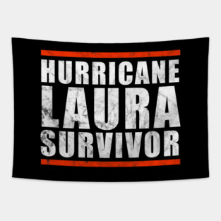 Hurricane Laura Survivor Tapestry