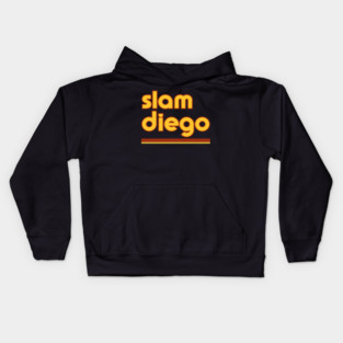 Slam Diego New San Diego Padres Baseball Kids Hoodie