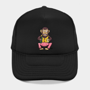 drunk monkey Hat