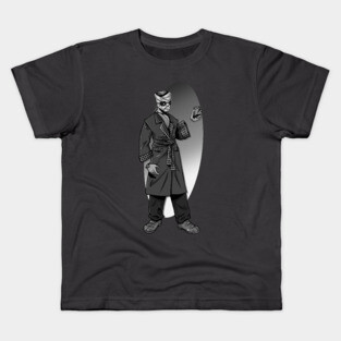 Invisible Man Black and White Kids T-Shirt