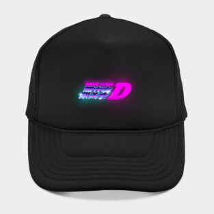 Initial D 80s retro logo Hat