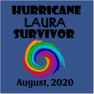 Cool Hurricane Laura Survivor 2020 Posters and Art