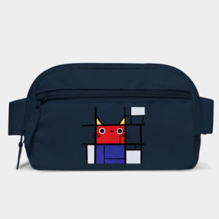Mondrian cat Bag