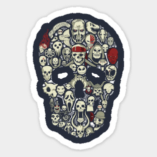 Skulls Sticker