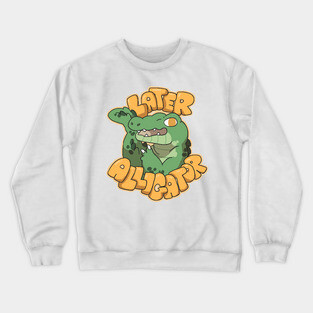Later Alligator Crewneck Sweatshirt