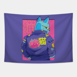 Cyberpunk Tapestry