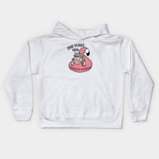 Zero Flocks Given Unicorn Flamingo Kids Hoodie