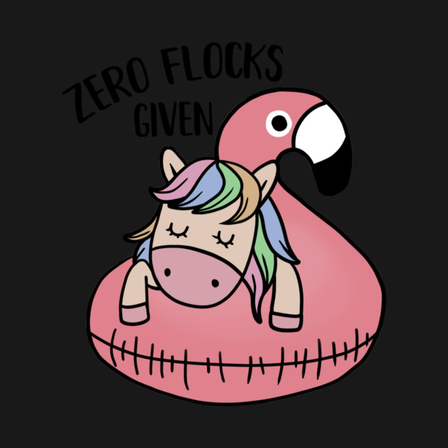 Zero Flocks Given Unicorn Flamingo by logiamerch