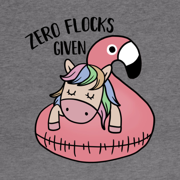 Zero Flocks Given Unicorn Flamingo by logiamerch
