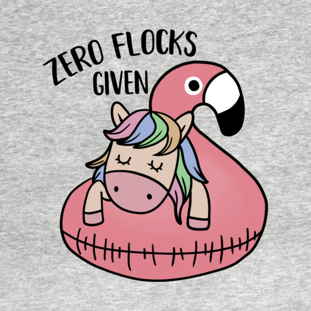 Zero Flocks Given Unicorn Flamingo by logiamerch