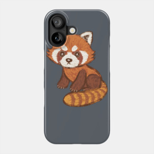 Red panda Phone Case