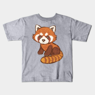 Red panda Kids T-Shirt
