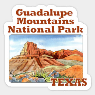 Guadalupe Mountains National Park, Texas Sticker