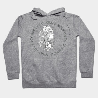 Wolf Noggin Hoodie