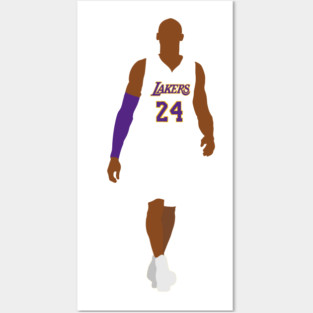 Kobe Bryant Silhouette Posters and Art