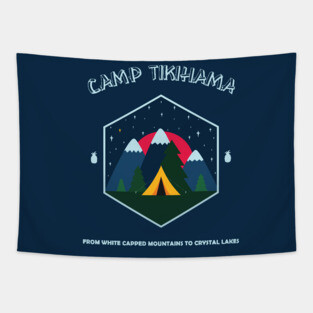 Psych - Camp Tikihama Tapestry