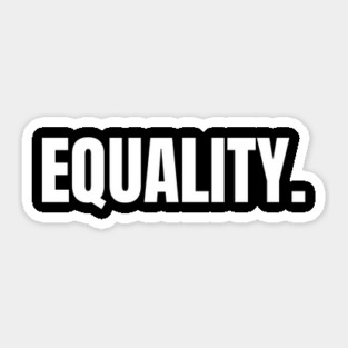 Equality, American Flag, Black Lives Matter, Black History, Civil Rights Sticker
