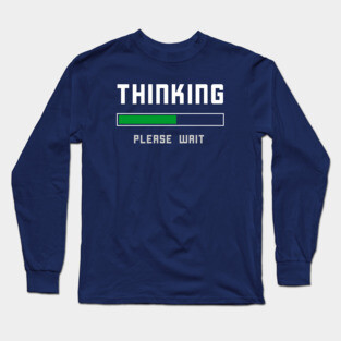 Thinking Geek Introvert T-Shirt Long Sleeve T-Shirt