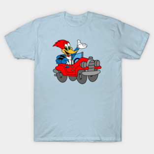 Woody Woodpecker Goes For A Drive T-Shirt