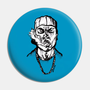 Smokey from Next Friday Smoking Pin