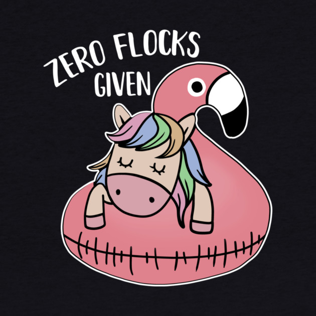 Zero Flocks Given Unicorn Flamingo Lover by logiamerch