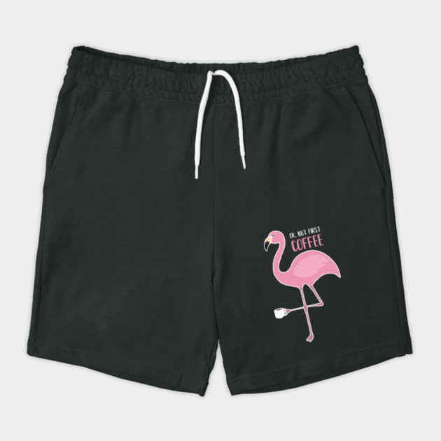 OK But First Coffe, Love Flamingos by logiamerch