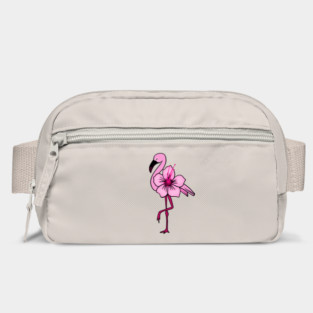 Flamingo Floral, Hawaiian Flower, Love Flamingos Bag
