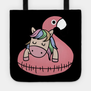 Unicorn Flamingo Chillin Tote