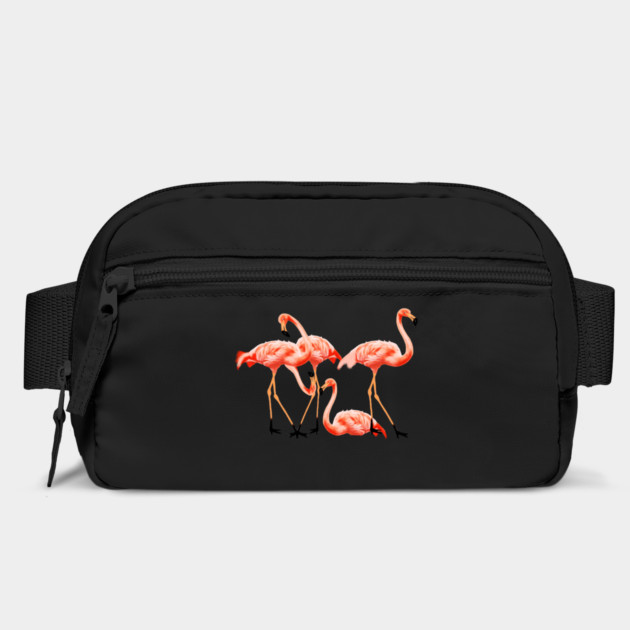 Flamingo Flock, Love Flamingos Tropical Birds by logiamerch