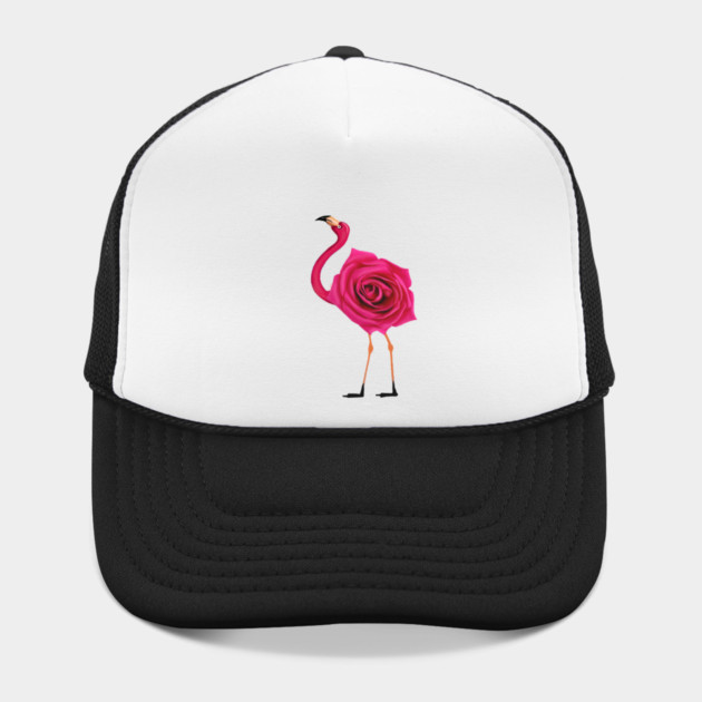Flamingo with Rose Body, Love Flamingos by logiamerch