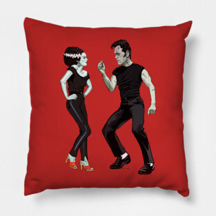 Grease Frankenstein Pillow