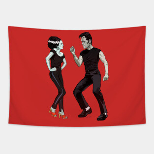 Grease Frankenstein Tapestry