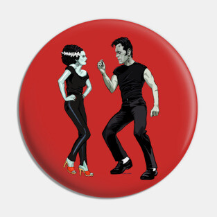 Grease Frankenstein Pin