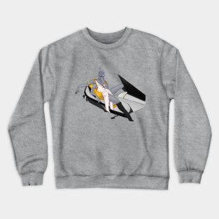Sym pin-up Crewneck Sweatshirt