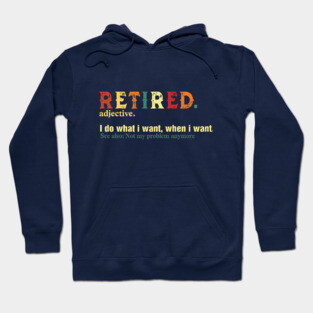 Retired Hoodie