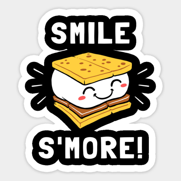 Smile S'more Magnet by dumbshirts