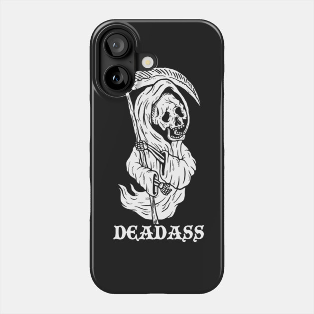 DeadAss Grim Reaper Phone Case by dumbshirts