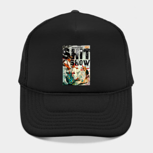 Welcome to the Shit Show Vintage Political Cartoon Hat