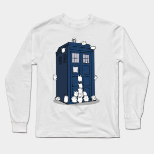 The Adipose Have the Phone Box Long Sleeve T-Shirt